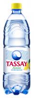 Вода Тассай (TASSAY) 1 л. минеральная со вкусом лимона без газа ПЭТ (12шт)